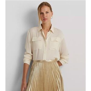Lauren Ralph Lauren Silk Shirt
